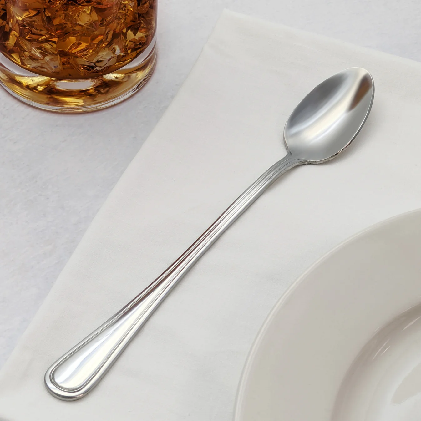 Winco 0021-02 Continental Iced Tea Spoon, 7-1/2" - Image 2