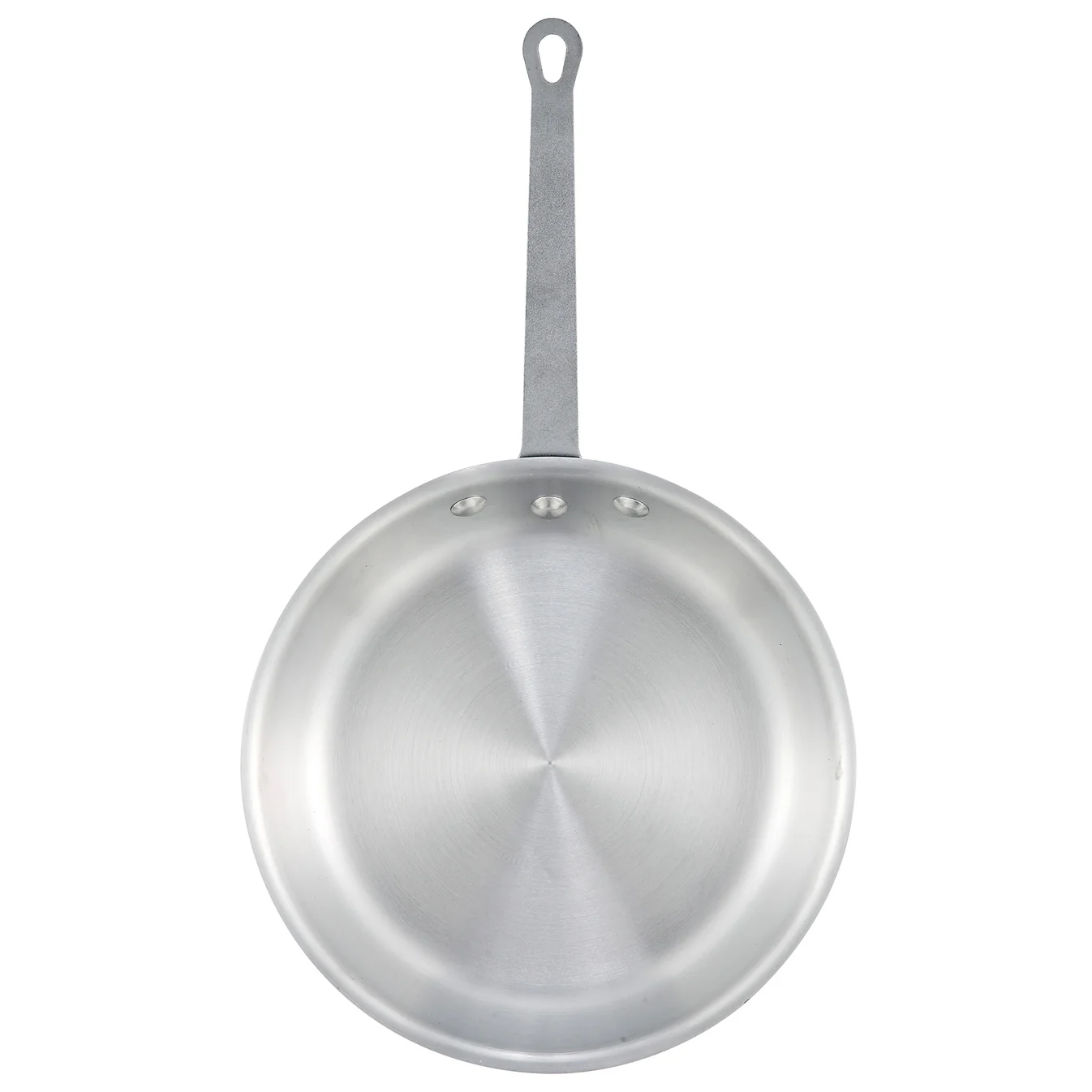 Winco Gladiator™ Natural Finish Aluminum Fry Pans