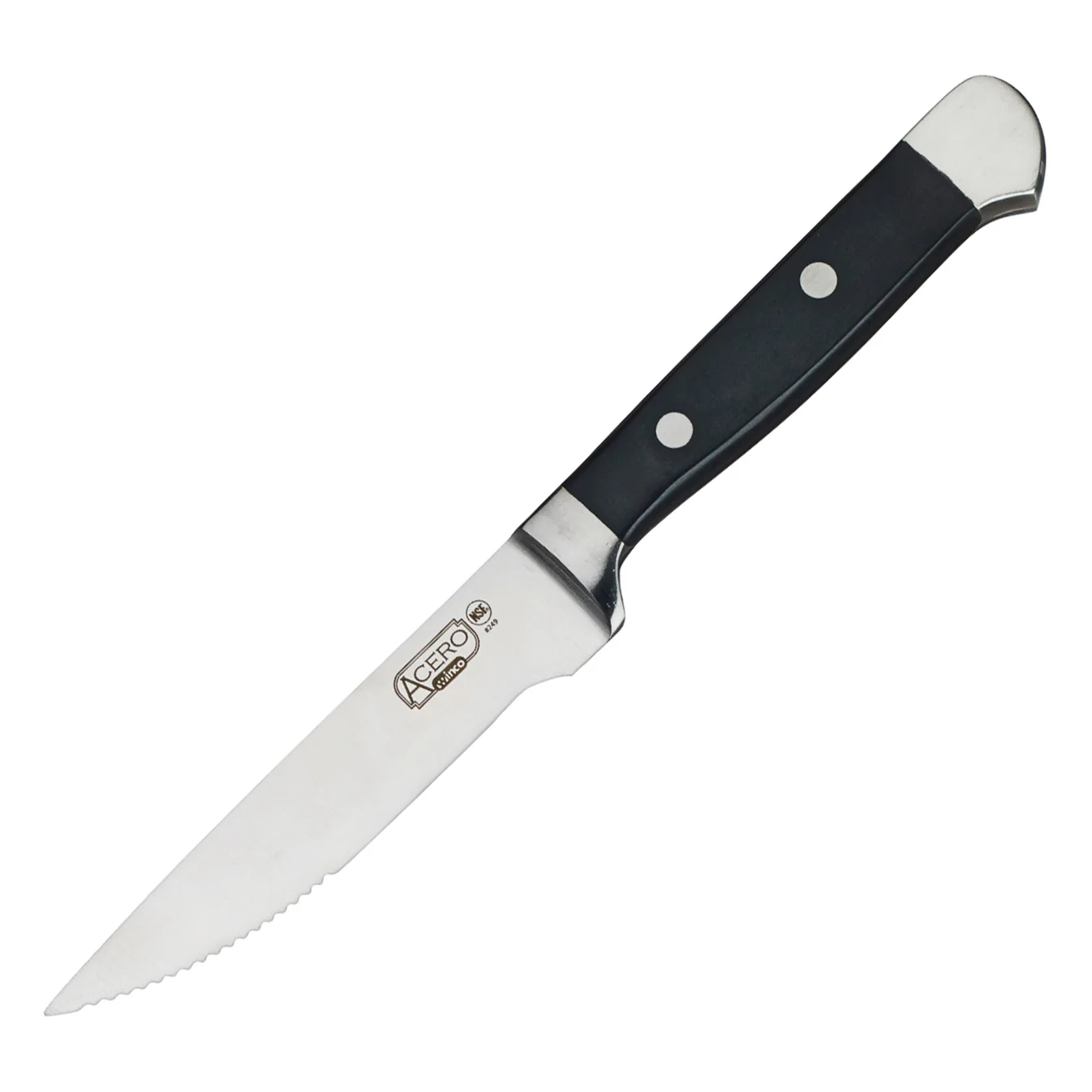 Winco SK-12 Acero Gourmet Steak Knives, 10"