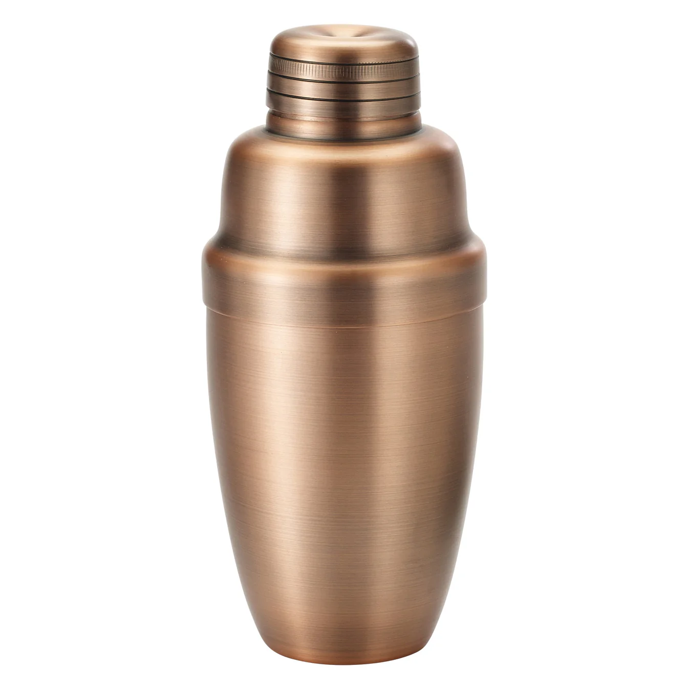 Winco BASS-16AC Antique Copper Shaker Set, 16 oz
