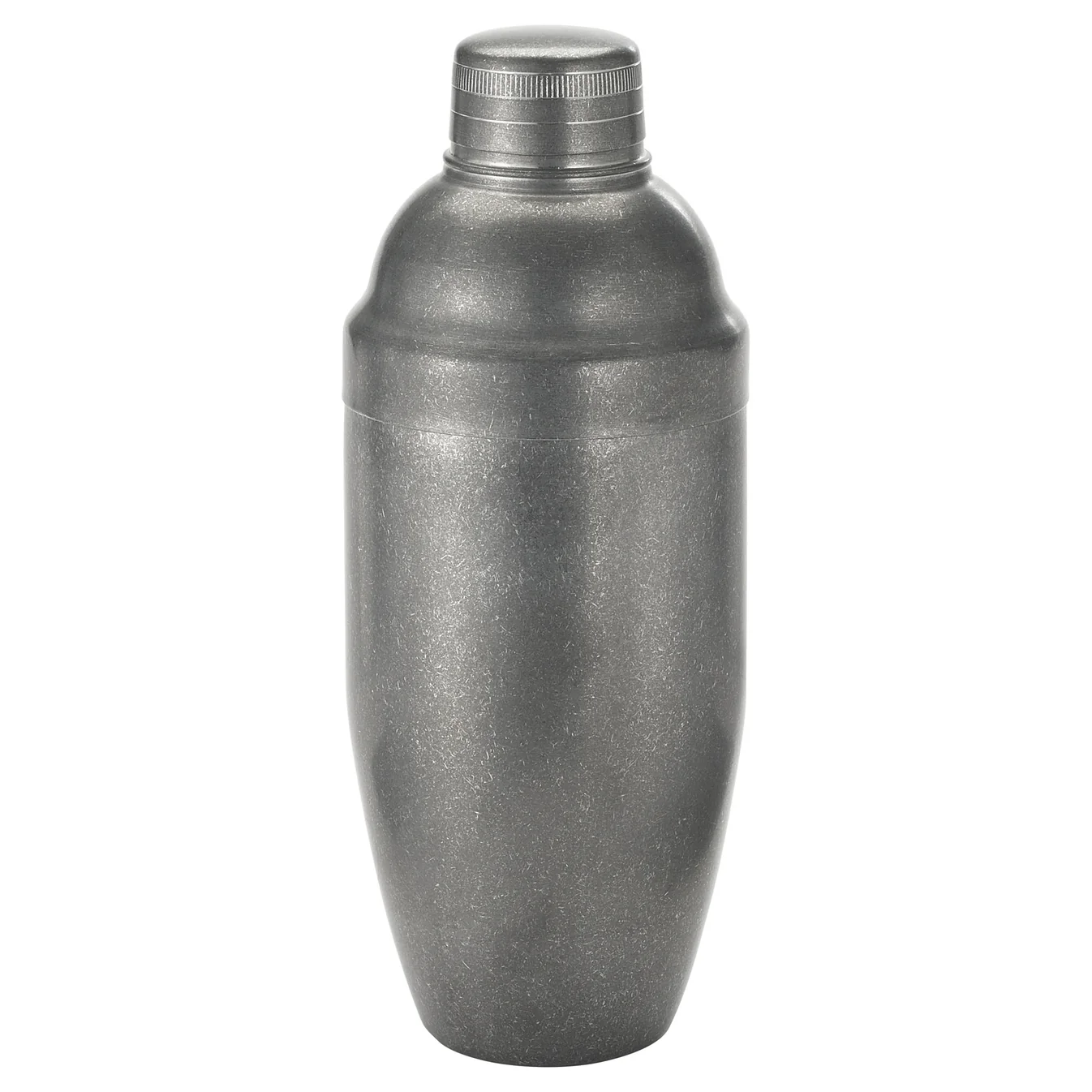 Winco BASS-24CS Crafted Steel Shaker Set, 24 oz