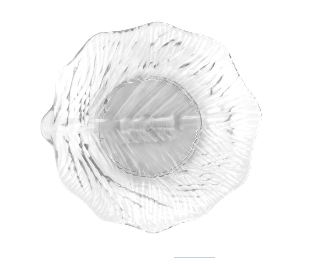 Clear Melamine Leaf Plate - Image 2