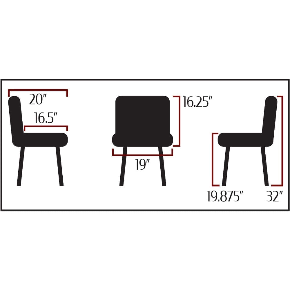 Amata Chair with Cutout Bucket - Image 3