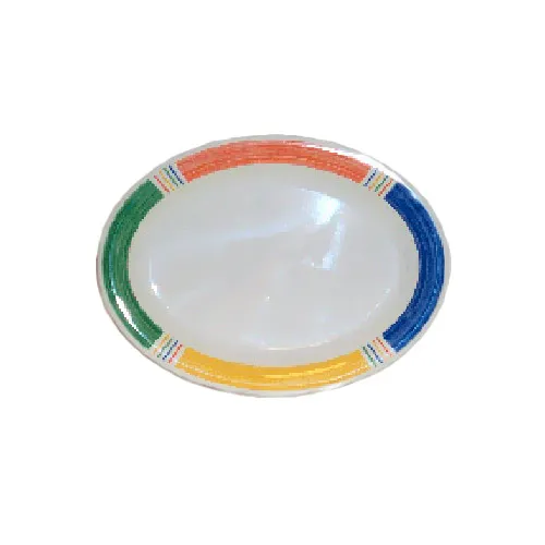 Diamond Barcelona Melamine Plates and Oval Platters - Image 5