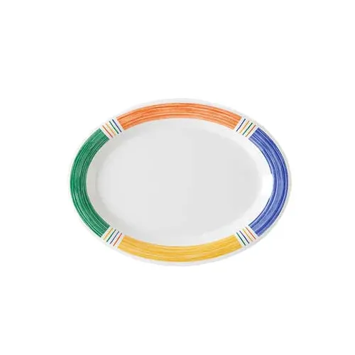 Diamond Barcelona Melamine Plates and Oval Platters - Image 4