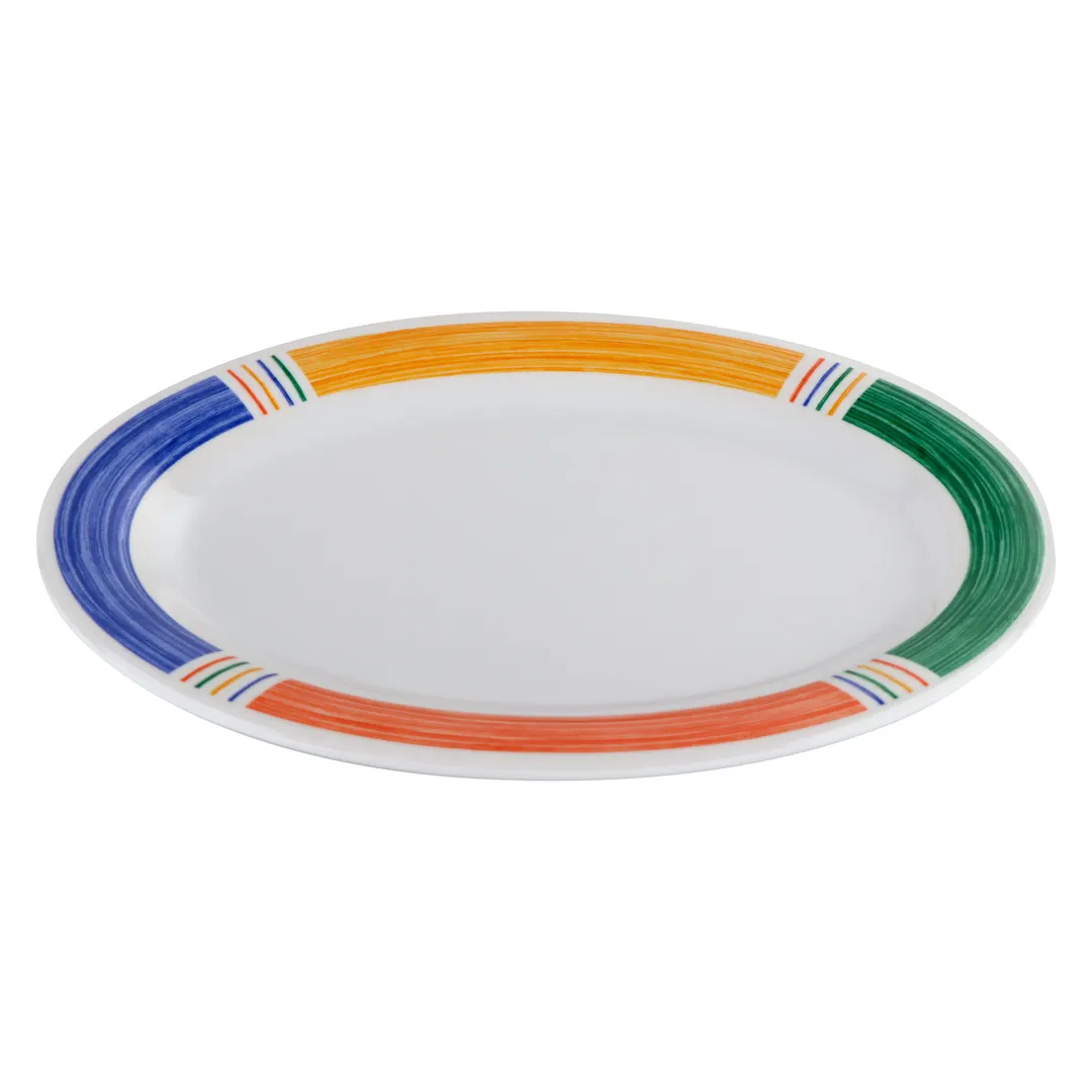 Diamond Barcelona Melamine Plates and Oval Platters - Image 6