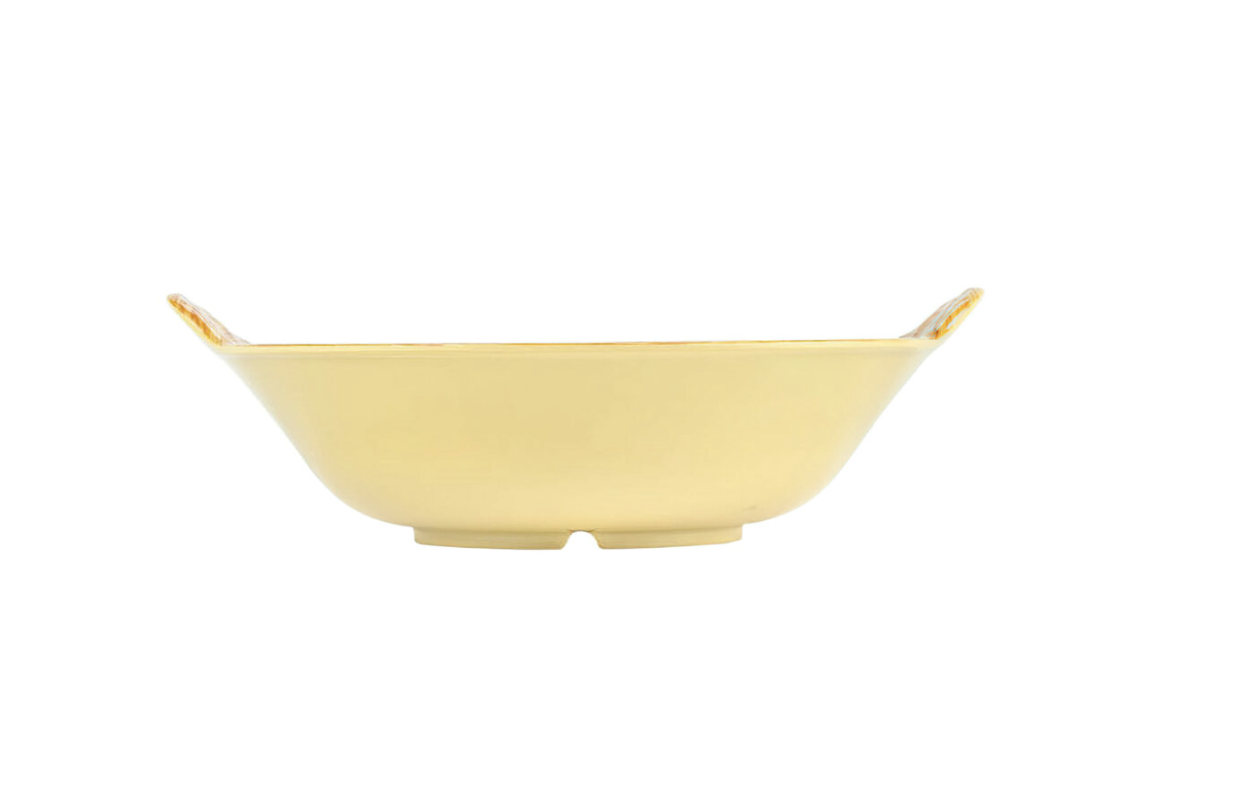Venetian Round Melamine Bowl with Handles - Image 3