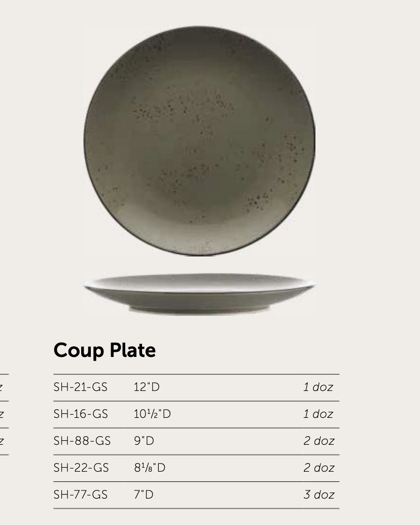 Itinow Green Smoke Reactive Glaze Coup Plate - Image 2