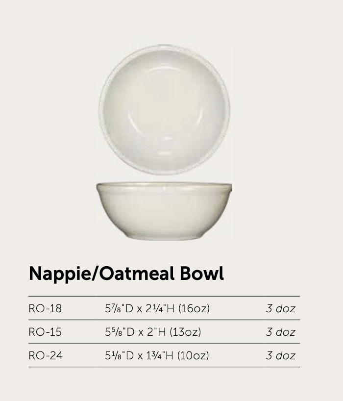 Roma Nappie/Oatmeal Bowl - Image 2