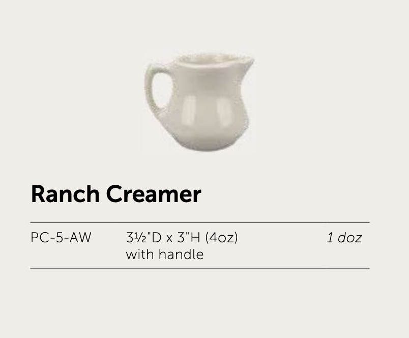 Roma Ranch Creamer - Image 2