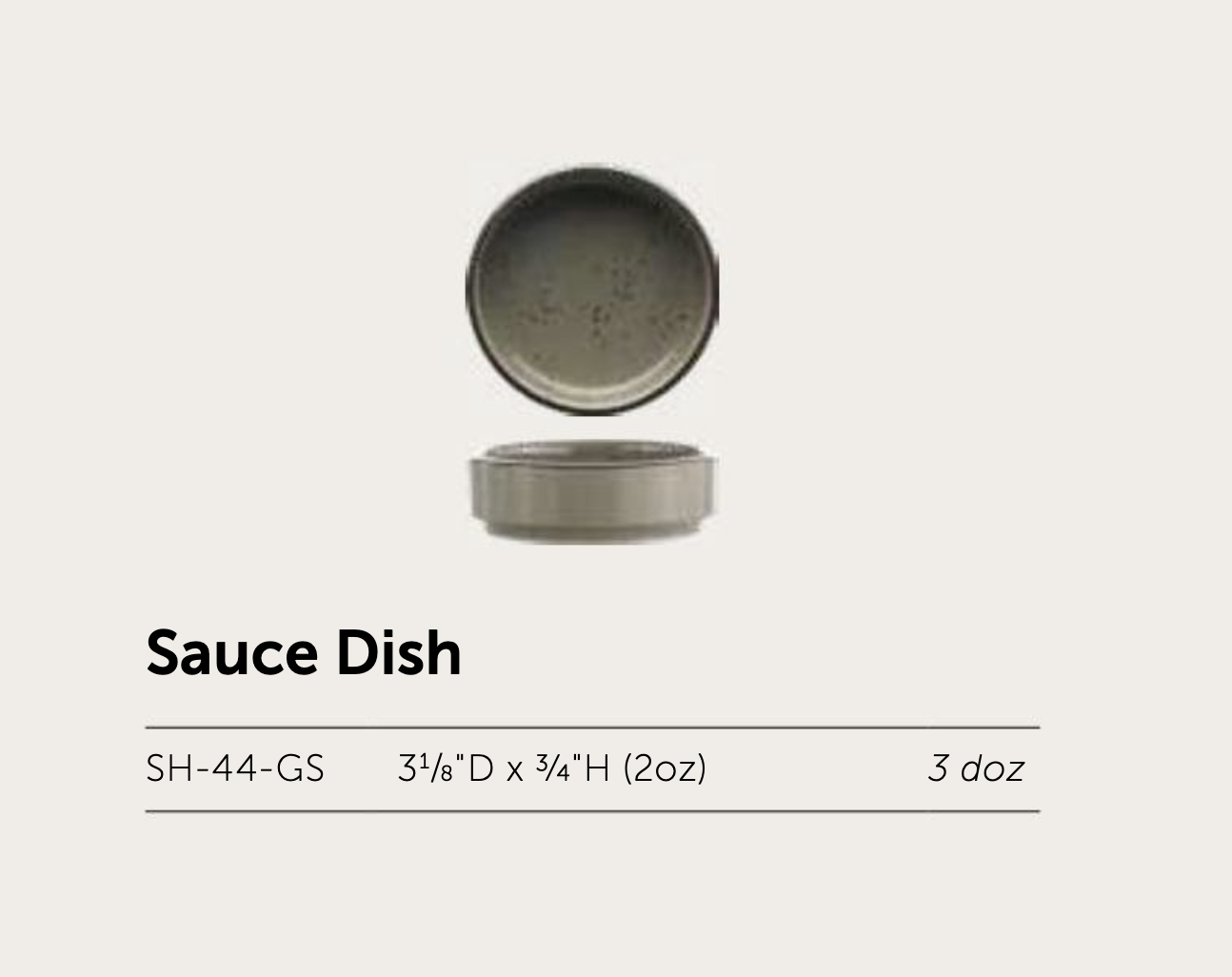 Itinow Green Smoke Reactive Glaze Sauce Dish - Image 2
