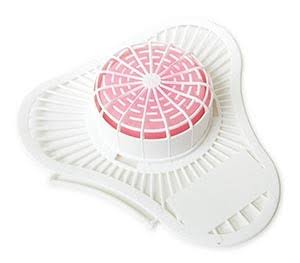 URN SCRN 2 – White Urinal Screen with Deodorant Block